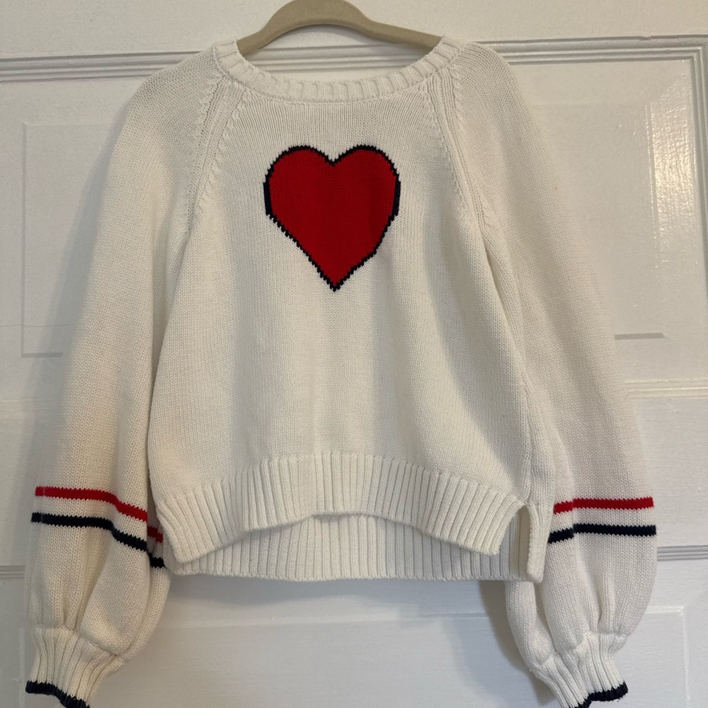 Janie and Jack Heart Sweater